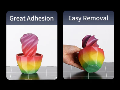 Kobra Max 3D Printer comes with great adhension and removal