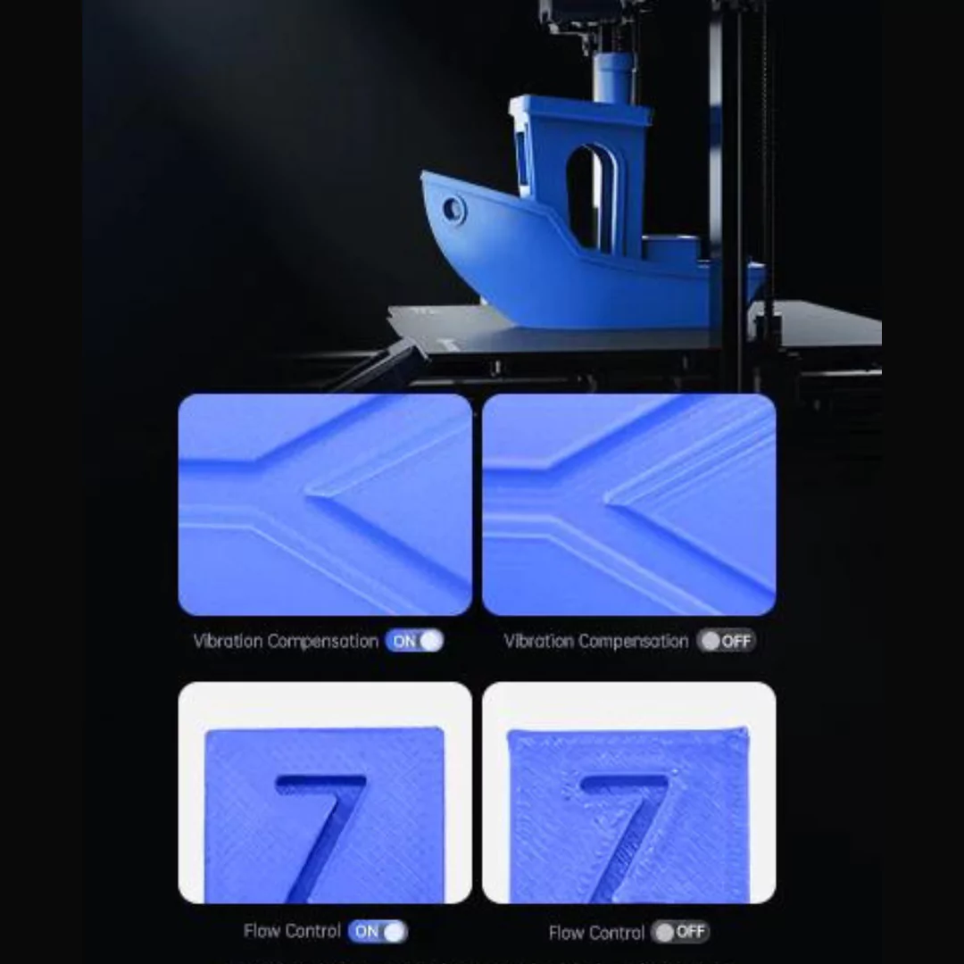 Anycubic Kobra 2 Max 3D Printer comes with Vibration Compensation & Flow Control