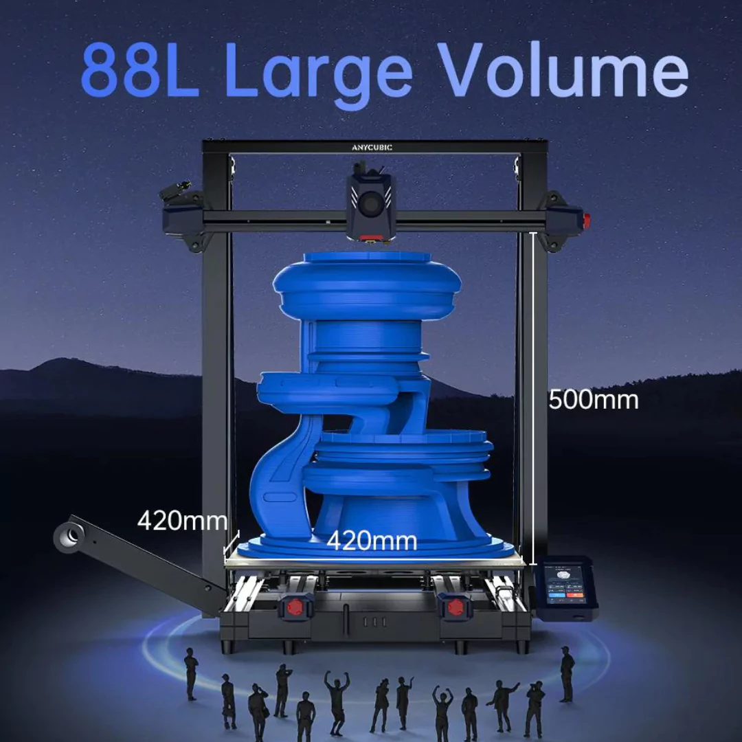 Anycubic Kobra 2 Max 3D Printer comes with 88L Spacious Build Volume - Swift - Precise Creation