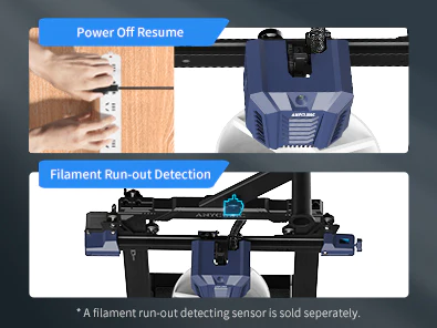Kobra Neo 3D Printer comes with Worry-free Smart Sensors
