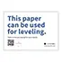 Anycubic Photon M3 Plus 3D Printer Parts - Levelling Paper