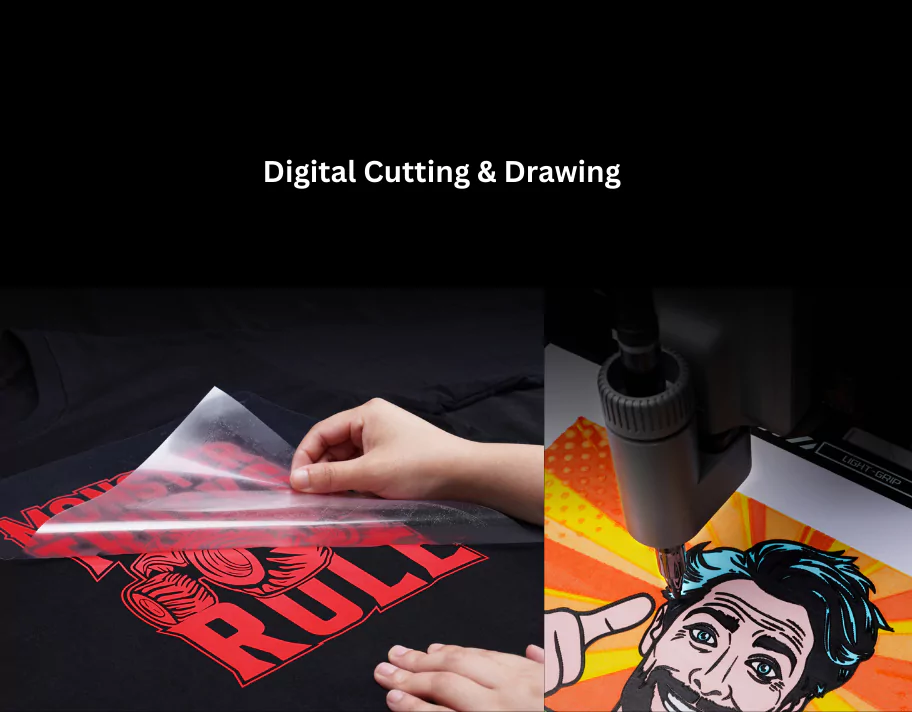 Bamblabs H2S 3D Printer features Digital Cutting & Drawing