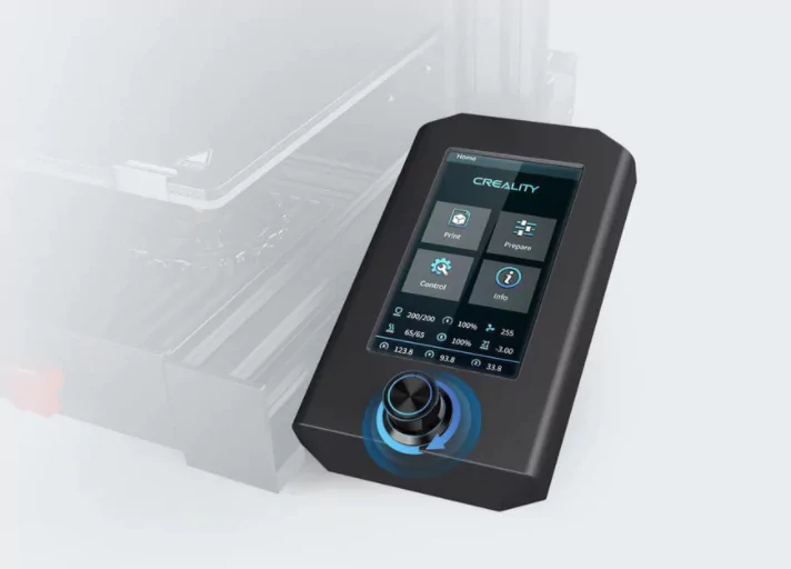 Ender 3 Max Neo comes with Knob to try something different