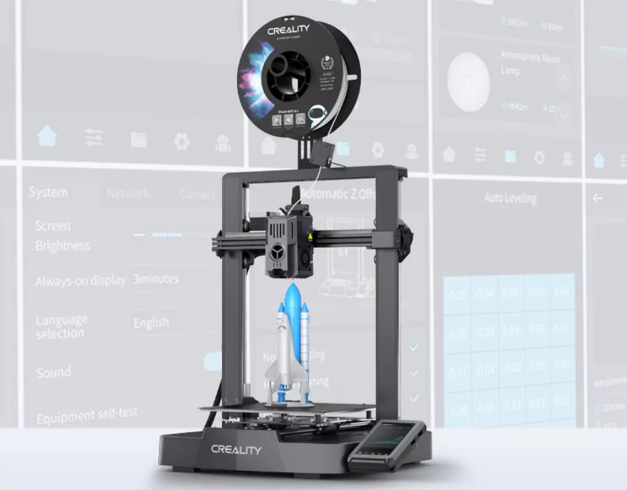 Creality Ender-3 V3 KE 3D Printer comes with Smart UI & Auto Calibration