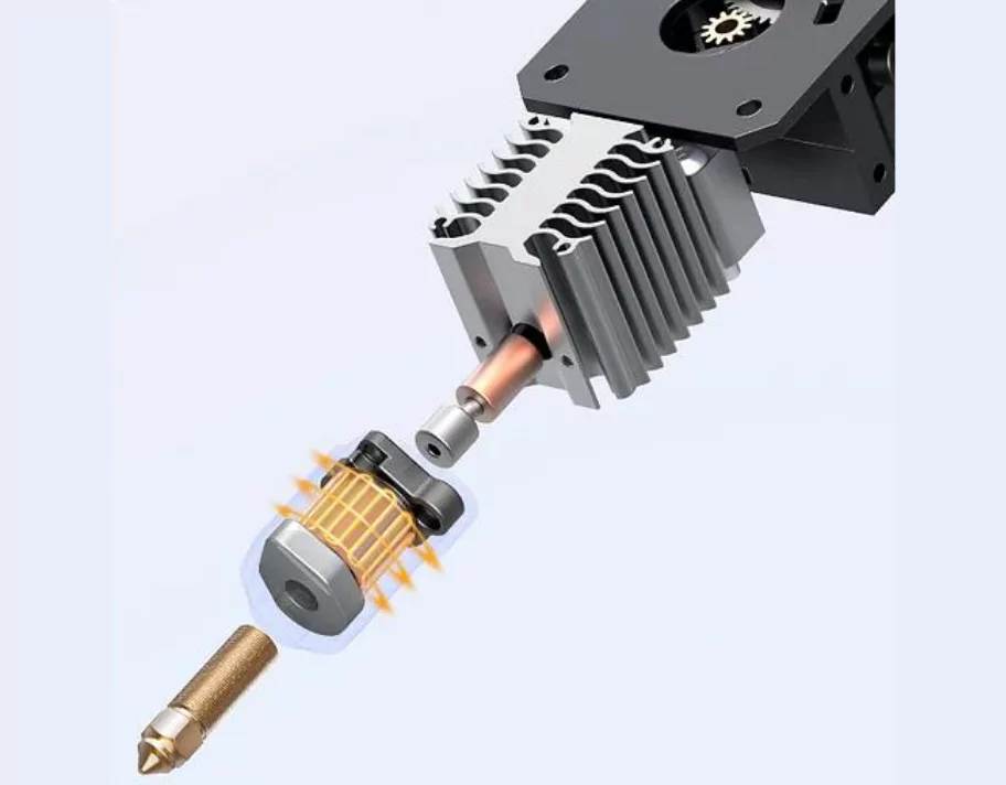 Creality Ender-3 V3 KE 3D Printer has Better Hotend to Handle More Difficulties