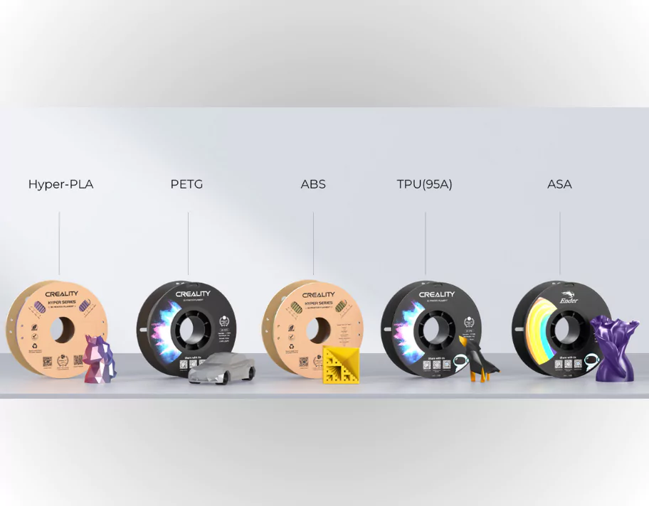 Creality Ender-3 V3 KE 3D Printer has More Filament Options