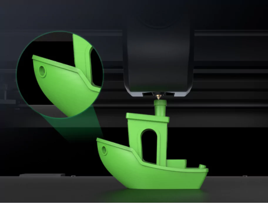 Creality Ender 5 Max comes with Active Input Shaping