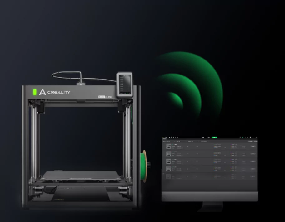 Creality Ender 5 Max has Seamless Wireless Connectivity