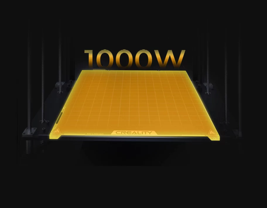 Ender 5 Max 3D Printer has Rapid-Heating 1000W Heatbed