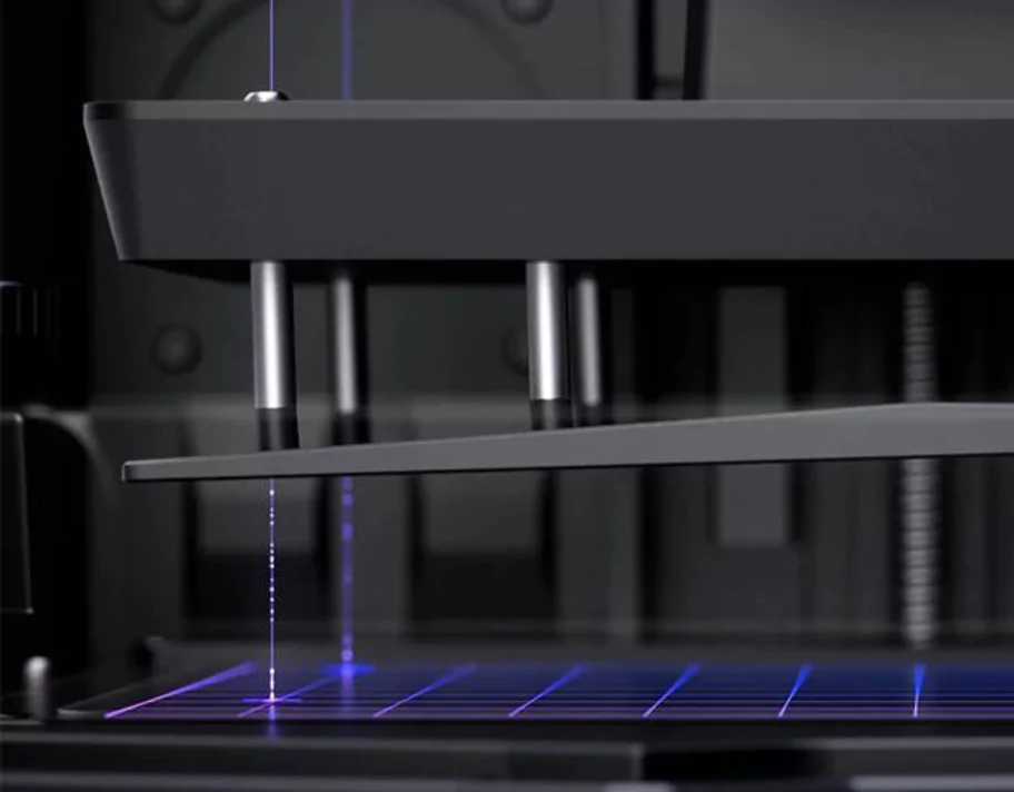 Saturn 4 Ultra 12K Resin 3D Printer comes with Effortless Setup with Auto-Leveling.