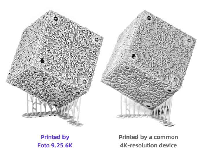 Flashforge Foto 9.25 6K comes with Industrial 6K HD monochrome screen