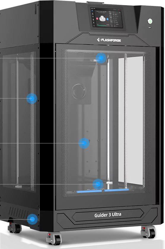 Flashforge Guider 3 Ultra 3D Printer technical specifications