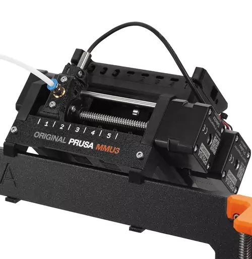 Original Prusa MK4 3D Printer has MMU3 and is prepared for multicolor Printing.
