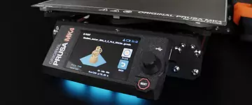 Original Prusa MK4 3D Printer comes with Color LCD screen and simple UI