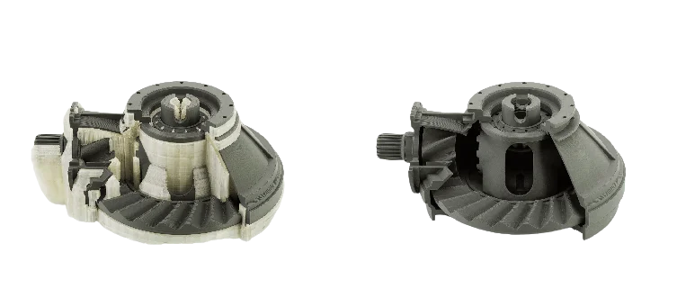 Zortrax m300 dual With and Without Dissolvable Support Structures 5